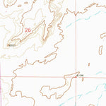 United States Geological Survey Milk Lake, NM (1970, 24000-Scale) digital map