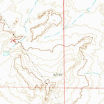 United States Geological Survey Milk Lake, NM (1970, 24000-Scale) digital map