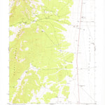 United States Geological Survey Milk Ranch Spring, NV (1978, 24000-Scale) digital map