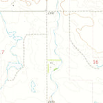 United States Geological Survey Milk River Coulee, MT (1972, 24000-Scale) digital map