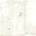 United States Geological Survey Milk River Coulee, MT (1972, 24000-Scale) digital map