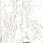 United States Geological Survey Milk River Coulee, MT (2020, 24000-Scale) digital map