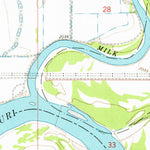 United States Geological Survey Milk River Hills, MT (1972, 24000-Scale) digital map