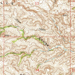 United States Geological Survey Milk River Hills, MT (1972, 24000-Scale) digital map