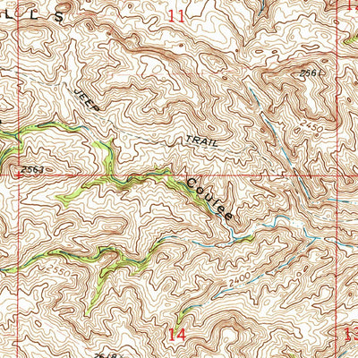 United States Geological Survey Milk River Hills, MT (1972, 24000-Scale) digital map