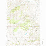 United States Geological Survey Milk Springs, MT (1986, 24000-Scale) digital map