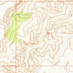 United States Geological Survey Milkweed Canyon NW, AZ (1967, 24000-Scale) digital map