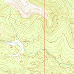 United States Geological Survey Milkweed Canyon SE, AZ (1967, 24000-Scale) digital map