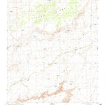 United States Geological Survey Milky Ranch, AZ (1982, 24000-Scale) digital map