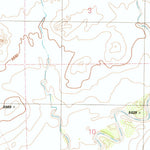 United States Geological Survey Milky Ranch, AZ (1982, 24000-Scale) digital map