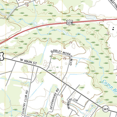 United States Geological Survey Mill Bay, SC (2020, 24000-Scale) digital map
