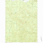 United States Geological Survey Mill City South, OR (1985, 24000-Scale) digital map