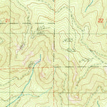 United States Geological Survey Mill City South, OR (1985, 24000-Scale) digital map