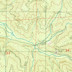 United States Geological Survey Mill City South, OR (1985, 24000-Scale) digital map