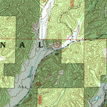 United States Geological Survey Mill Creek, IL (1996, 24000-Scale) digital map