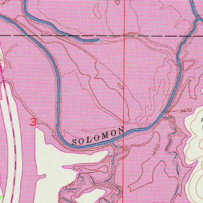 United States Geological Survey Mill Creek, KS (1953, 24000-Scale) digital map