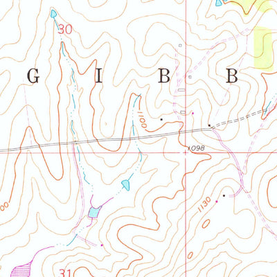 United States Geological Survey Mill Creek, OK (1963, 24000-Scale) digital map