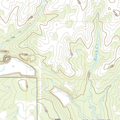 United States Geological Survey Mill Creek, OK (2022, 24000-Scale) digital map