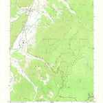 United States Geological Survey Mill Creek, WV (1977, 24000-Scale) digital map