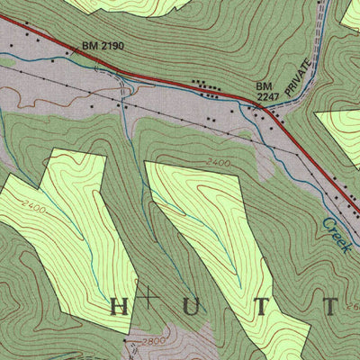 United States Geological Survey Mill Creek, WV (1995, 24000-Scale) digital map