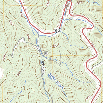 United States Geological Survey Mill Creek, WV (2023, 24000-Scale) digital map