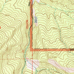 United States Geological Survey Mill Fork, UT (2001, 24000-Scale) digital map