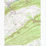 United States Geological Survey Mill Hall, PA (1965, 24000-Scale) digital map