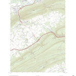 United States Geological Survey Mill Hall, PA (2023, 24000-Scale) digital map