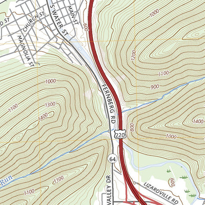 United States Geological Survey Mill Hall, PA (2023, 24000-Scale) digital map