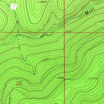 United States Geological Survey Mill Pocket Creek, MT (1964, 24000-Scale) digital map