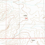 United States Geological Survey Mill Point, MT (1988, 24000-Scale) digital map