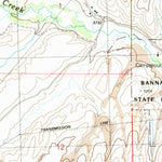 United States Geological Survey Mill Point, MT (1988, 24000-Scale) digital map