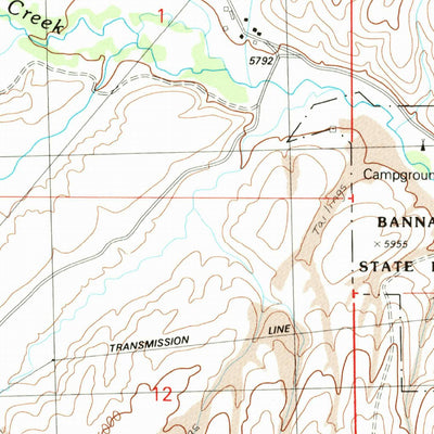 United States Geological Survey Mill Point, MT (1988, 24000-Scale) digital map