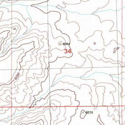 United States Geological Survey Mill Point, MT (1997, 24000-Scale) digital map