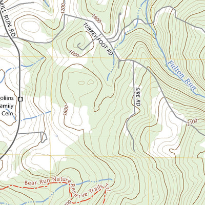 United States Geological Survey Mill Run, PA (2023, 24000-Scale) digital map