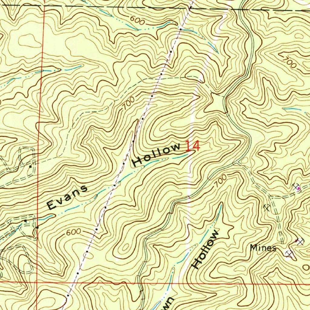 Mill Spring, MO (1968, 24000-Scale) Map by United States Geological ...