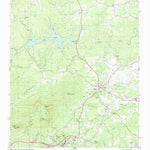 United States Geological Survey Mill Spring, NC (1982, 24000-Scale) digital map