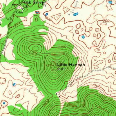 United States Geological Survey Mill Springs, KY (1953, 24000-Scale) digital map