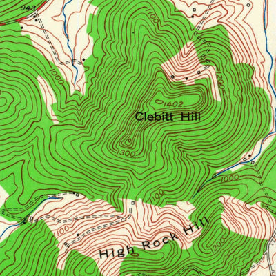 United States Geological Survey Mill Springs, KY (1953, 24000-Scale) digital map