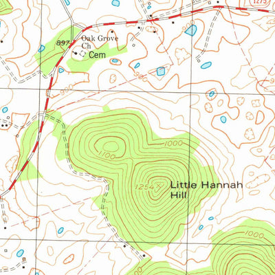 United States Geological Survey Mill Springs, KY (1978, 24000-Scale) digital map