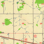United States Geological Survey Milladore, WI (1956, 48000-Scale) digital map
