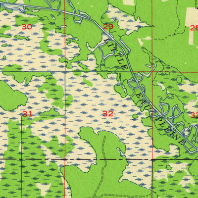 United States Geological Survey Milladore, WI (1956, 48000-Scale) digital map