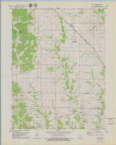 United States Geological Survey Millard, MO (1979, 24000-Scale) digital map