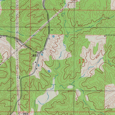United States Geological Survey Millard, MO (1979, 24000-Scale) digital map