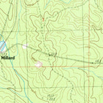 United States Geological Survey Millard, MS (1986, 24000-Scale) digital map