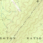 United States Geological Survey Millboro, VA (1969, 24000-Scale) digital map