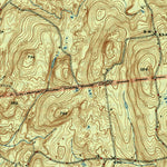 United States Geological Survey Millbrook, NY (1947, 31680-Scale) digital map