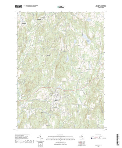 United States Geological Survey Millbrook, NY (2023, 24000-Scale) digital map