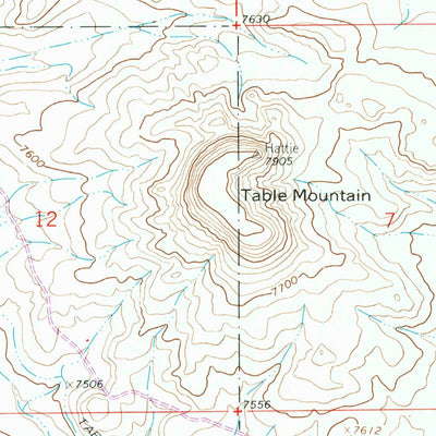 United States Geological Survey Millbrook, WY (1962, 24000-Scale) digital map