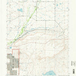 United States Geological Survey Millbrook, WY (1992, 24000-Scale) digital map